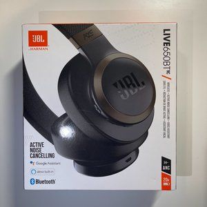 JBL Live 650BTNC, Black - Wireless